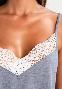 Anna Field SET - Nachtwäsche Set - Off-white/dark Blue -Anna Field Günstiges Geschäft 04e3d1816e4748b4a0e2b5863bfae2f9