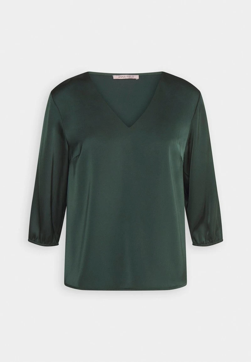 Anna Field Bluse - Dark Green 4 Anna Field Bluse - Dark Green – Bild 4