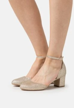 Anna Field Pumps - Gold