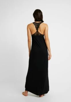 Anna Field ANNA LONG VISCOSE DRESS - Nachthemd - Black -Anna Field Günstiges Geschäft 10e5b321d6434ffdbbb5d172b7ad7489
