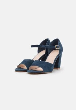 LEATHER - Riemensandalette - Dark Blue -Anna Field Günstiges Geschäft 1f747226434c4385a614c3b1375098f4