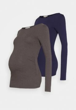 2 PACK - Langarmshirt - Dark Grey/dark Blue -Anna Field Günstiges Geschäft 24365d4cea41422fb3fbae1ef74e5bc2 1