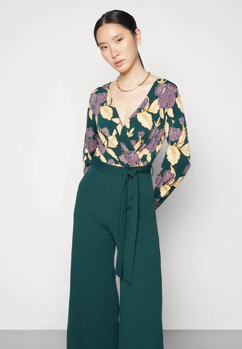 Anna Field Jumpsuit - Dark Green/yellow 4 Anna Field Jumpsuit - Dark Green/yellow – Bild 4
