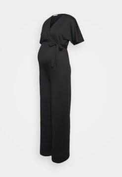 SHORT SLEEVE WRAP JUMPSUIT - Jumpsuit - Black -Anna Field Günstiges Geschäft 286fe87934f24d35b2bce0374302b708