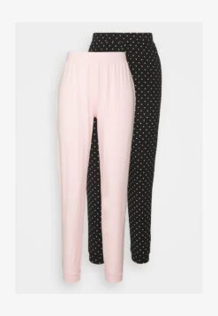 Anna Field 2 PACK - Nachtwäsche Hose - Black/white -Anna Field Günstiges Geschäft 313e84533d0c42be82ab00e5a3b965ed