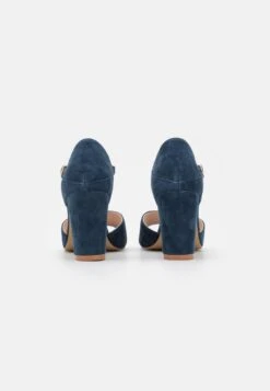 LEATHER - Riemensandalette - Dark Blue -Anna Field Günstiges Geschäft 38593927e40548c18e55bc246a922512