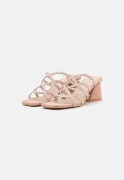 Anna Field LEATHER - Pantolette Hoch - Light Pink -Anna Field Günstiges Geschäft 47c5baf369ff4979a510e7f90f0a72e3
