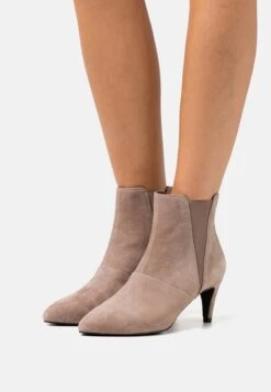 Anna Field LEATHER - Ankle Boot - Taupe