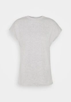 Anna Field T-Shirt Basic - Mottled Light Grey -Anna Field Günstiges Geschäft 5705be3bcbd747989ca6252ca10bde5d 1