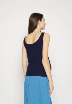 WITH PRESS BUTTONS - Top - Dark Blue 8 WITH PRESS BUTTONS - Top - Dark Blue -Anna Field Günstiges Geschäft 574c1562dd3d4fb785c1c6fd6daef55c