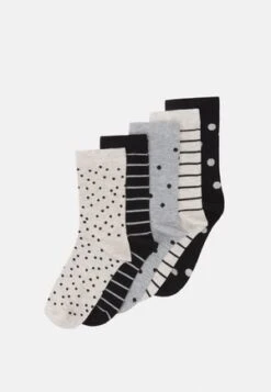 Anna Field HEART ANKLE 8 PACK - Socken - Black/grey -Anna Field Günstiges Geschäft 58869cbcf7cf4e6497511a207ce554f2