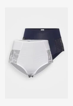 Anna Field 2 PACK - Slip - Dark Blue/white -Anna Field Günstiges Geschäft 60681abeb3504ff4a952834ae066f4a9