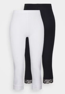 Anna Field 2 PACK - Leggings - Hosen - Black/white -Anna Field Günstiges Geschäft 62036e537fb2444f9422916d00cc64f0 1