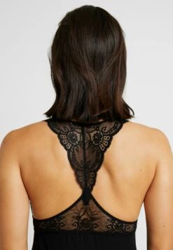 Anna Field ANNA LONG VISCOSE DRESS - Nachthemd - Black -Anna Field Günstiges Geschäft 7fefb7cbb0d14b6ea493b4f178c252a1