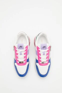 Anna Field LEATHER - Sneaker Low - White/multi-coloured 11 Anna Field LEATHER - Sneaker Low - White/multi-coloured -Anna Field Günstiges Geschäft 846dab65b7724de5a09b88d3207e0489