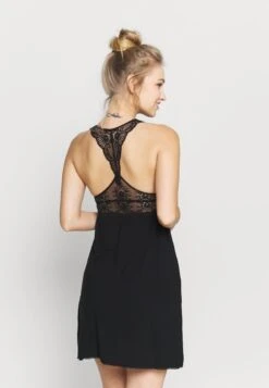 Anna Field ANNA VISCOSE DRESS - Nachthemd - Black 8 Anna Field ANNA VISCOSE DRESS - Nachthemd - Black -Anna Field Günstiges Geschäft 898b079ecbb9451081364c0f02951668