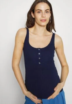 WITH PRESS BUTTONS - Top - Dark Blue 9 WITH PRESS BUTTONS - Top - Dark Blue -Anna Field Günstiges Geschäft 8bb6062a22ea41f3b94ebe9e46a5a09a