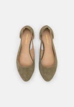 LEATHER - Klassischer Ballerina - Olive -Anna Field Günstiges Geschäft 8bc75819509841e18f12c3857a548b72