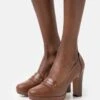 Anna Field Plateaupumps - Cognac