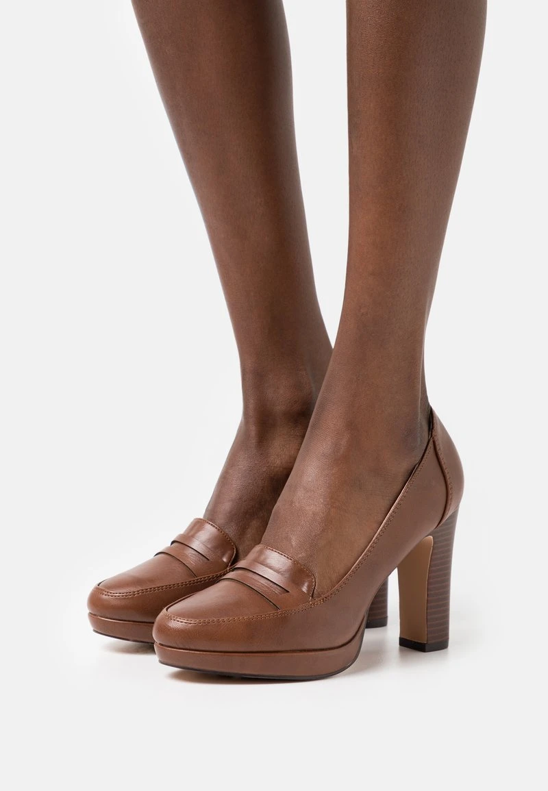 Anna Field Plateaupumps - Cognac 1 Anna Field Plateaupumps - Cognac