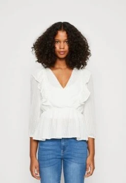 Anna Field PEPLUM - Bluse - Green 11 Anna Field PEPLUM - Bluse - Green -Anna Field Günstiges Geschäft 9419ff14e11c41ada200818069c2db1b