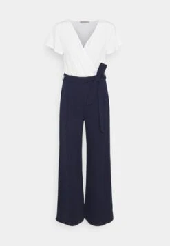 Anna Field Jumpsuit - White/black -Anna Field Günstiges Geschäft 978a1ce796cf4b7895e7bc6bb431d57e