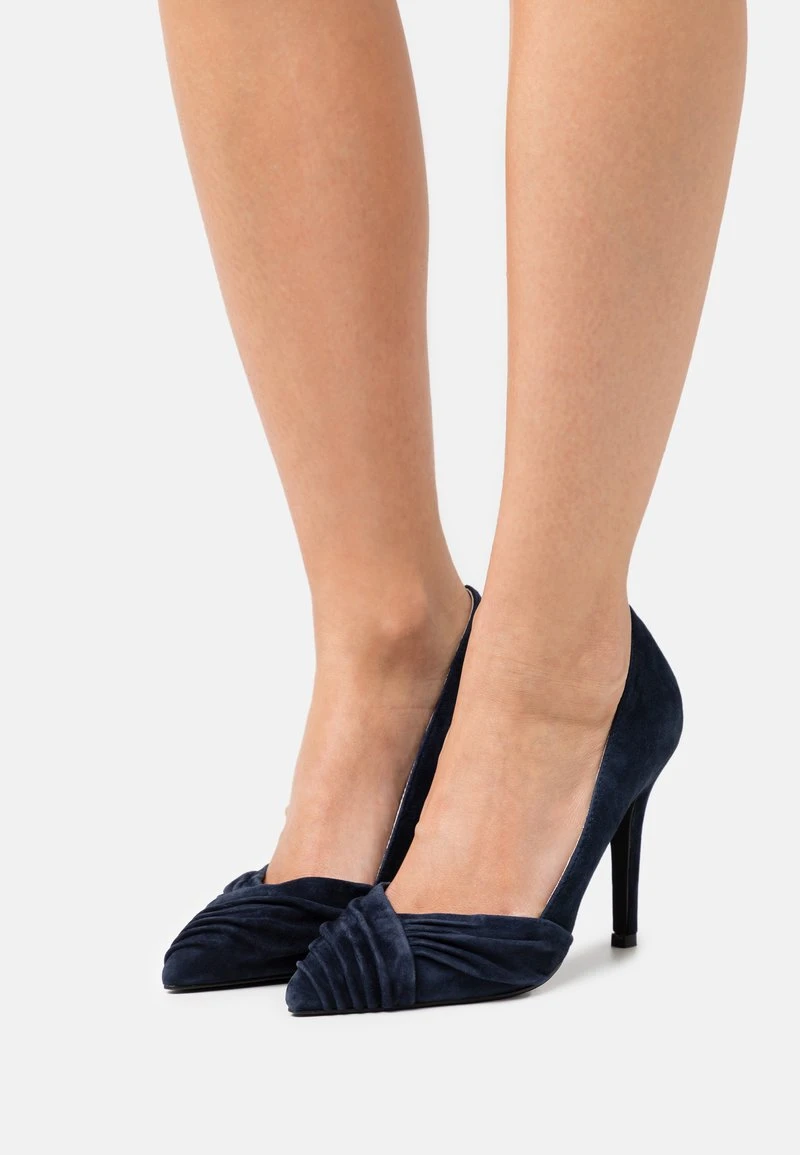 Anna Field LEATHER - Pumps - Dark Blue 1 Anna Field LEATHER - Pumps - Dark Blue