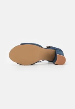 LEATHER - Riemensandalette - Dark Blue -Anna Field Günstiges Geschäft ae1b6257989b4a8697d6bd7612968f15
