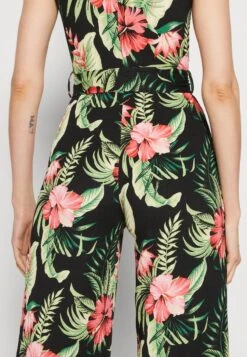 Anna Field Jumpsuit - Black/green -Anna Field Günstiges Geschäft ae8b55d19d05434391a8a296ab3da33e