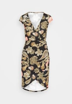 Anna Field Jerseykleid - Black/multi Coloured -Anna Field Günstiges Geschäft b17287474e8e4c1cab40e9314d9c7f45