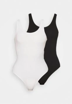 Anna Field 2 PACK - Body - Black/white -Anna Field Günstiges Geschäft b6ef13ec2831406994a62a482b466e7c