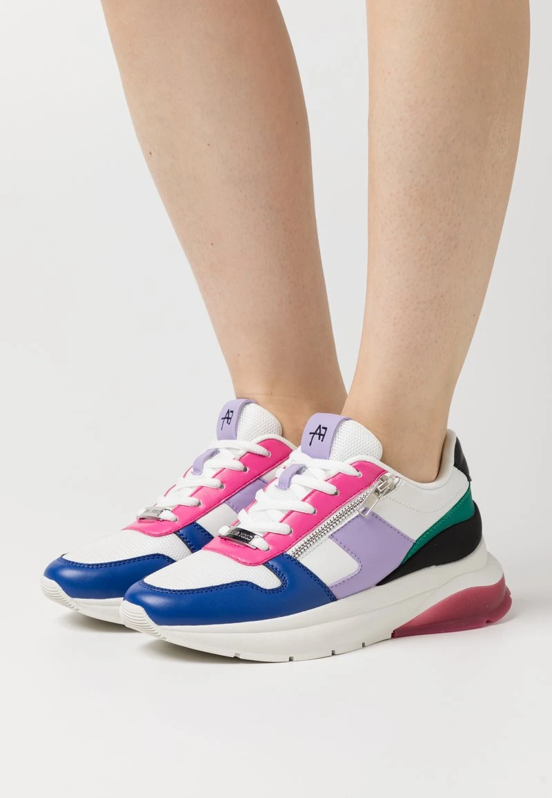 Anna Field LEATHER - Sneaker Low - White/multi-coloured 1 Anna Field LEATHER - Sneaker Low - White/multi-coloured