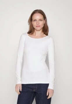 Anna Field 2 PACK - Langarmshirt - White/green -Anna Field Günstiges Geschäft c1921cb821434906a8deea7b799d682f