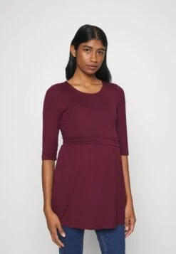 FLARE TOP - Langarmshirt - Dark Red -Anna Field Günstiges Geschäft c793dbe4e16f444da0934c4ba12f8d7f 1