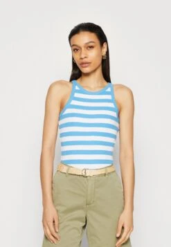 Anna Field 2 PACK - Top - Blue/white/white -Anna Field Günstiges Geschäft c83c31a82fc145a3a94266e4baf2dd3e