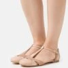 Anna Field LEATHER - Riemchenballerina - Beige