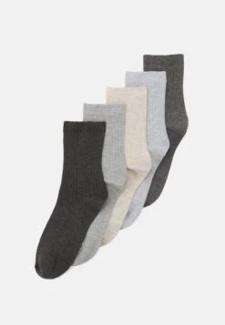 Anna Field 5 PACK - Socken - Beige/black/grey -Anna Field Günstiges Geschäft c9d3ce9961794b6aa47248952f7fb165 1