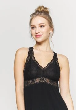 Anna Field ANNA VISCOSE DRESS - Nachthemd - Black 9 Anna Field ANNA VISCOSE DRESS - Nachthemd - Black -Anna Field Günstiges Geschäft cc53c87e9ae54322bf91806641c1165f