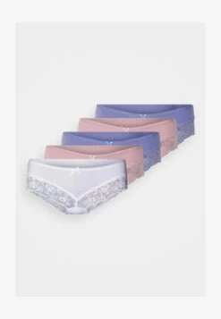 Anna Field 5 PACK - Slip - Pink/dark Blue/white -Anna Field Günstiges Geschäft d25f96cec6ce437a9c3d12c5d1a6a214