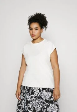 Anna Field Günstiges Geschäft 9 T-Shirt Basic - Off White