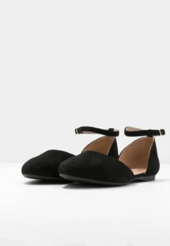 LEATHER - Riemchenballerina - Black -Anna Field Günstiges Geschäft d8797868654e4667a88071fb9495f372
