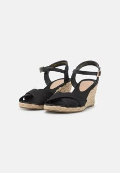 Anna Field Keilsandalette - Black -Anna Field Günstiges Geschäft d8fa1b5328644e74bb62aa03513074fd
