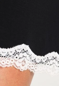 Anna Field HEIDI LONG SLEEVES VISCOSE NIGHTDRESS - Nachthemd - Black -Anna Field Günstiges Geschäft f833b7133ba747e99510b29e29947484